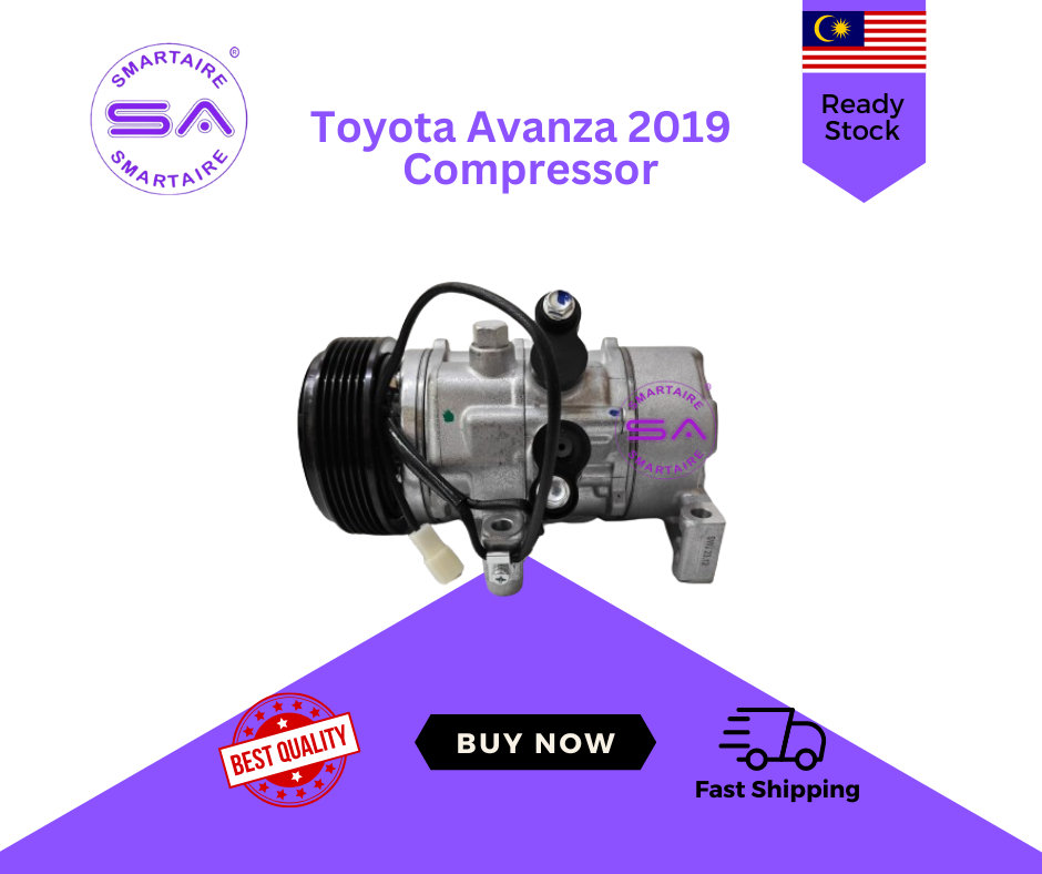 Toyota Avanza 2019 Compressor – Smartaire Trading (M) Sdn Bhd